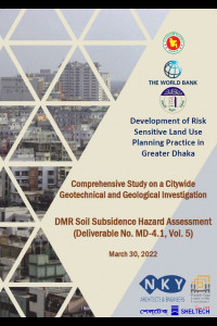 27.5 MD-4 Draft Analysis of Geotechnical and Geological Studies-Soil Subsidence Hazard_URP/RAJUK/S-5-এর কভার ইমেজ